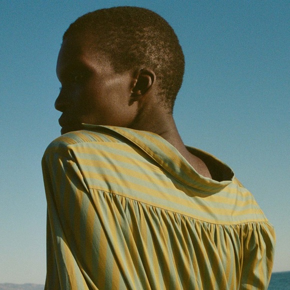 GORGEOUS STYLISH VACATION DOEN JORA DRESS IN CATALINA STRIPE - XL WORN ONCE - Picture 4 of 14